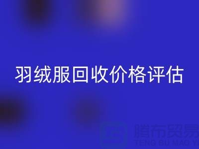 二手蒙口羽绒服必一网页版平台：价格评估、上门议价与现金收货服务介绍