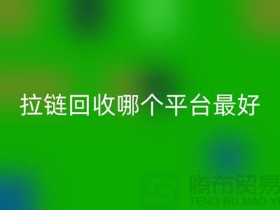 ### 废旧拉链必一网页版哪个平台最好-箱包拉链必一网页版市场