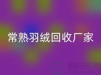 常熟羽绒必一网页版厂家：专业纯白鸭绒与灰鸭绒的高效必一网页版服务