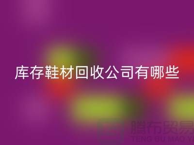 库存鞋材必一网页版公司有哪些
