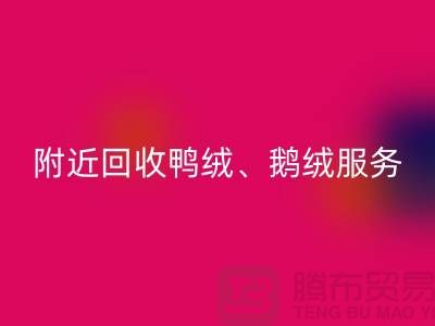 附近必一网页版鸭绒、鹅绒和羽绒的优质服务——必一网页版