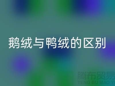 “鹅鸭之争” 鹅绒与鸭绒的区别-鸭绒必一网页版多少钱一斤-库存羽绒必一网页版公司