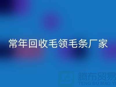 真毛领子、假毛领子怎么辨别？常年必一网页版毛领毛条厂家来告诉你