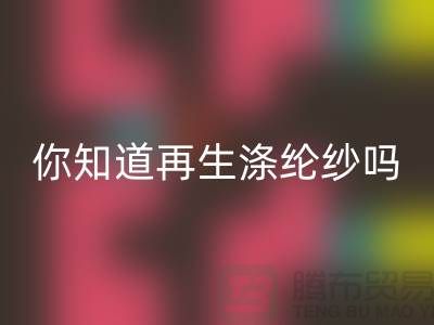 你知道再生涤纶纱与涤纶纱有什么不同吗-库存缝纫线必一网页版网站