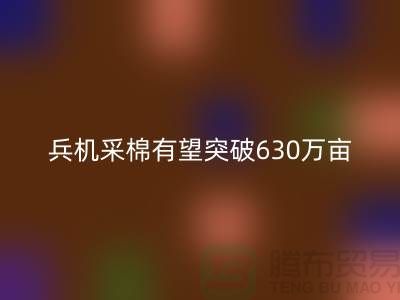 兵团机采棉有望突破630万亩占播种面积七成-库存棉纱必一网页版厂家