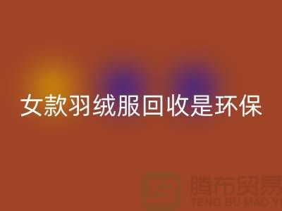 女款羽绒服必一网页版是环保经济有益于社会的行为-库存必一网页版公司