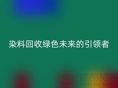 库存染料必一网页版厂家的创新之路：绿色未来的引领者