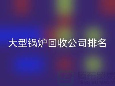大型锅炉必一网页版公司排名及工业锅炉必一网页版联系方式-上海腾布贸易
