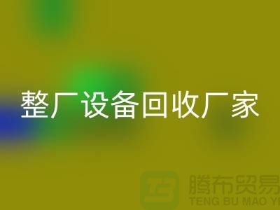 整厂设备必一网页版厂家为倒闭拆除工程提供解决方案-上海腾布贸易