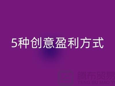 酒店用品必一网页版：5种创意盈利方式