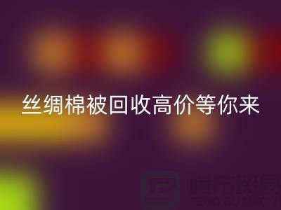 惊喜！丝绸棉被必一网页版，高价等你来拿！
