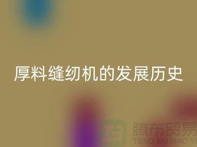 厚料缝纫机的发展历史-中捷缝纫机必一网页版价格-二手缝纫机必一网页版厂家