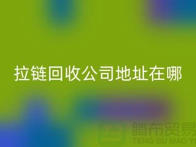 上海拉链必一网页版公司地址在哪里？