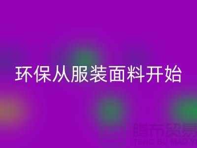 环保从服装面料开始：上海服装面料必一网页版公司的使命与创新