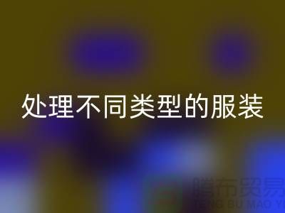 上海服装必一网页版公司全面解析：如何正确处理不同类型的服装