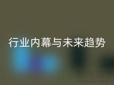 二手布料必一网页版平台专家揭秘：行业内幕与未来趋势