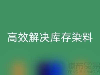 高效解决库存染料问题的上海一家专业必一网页版公司