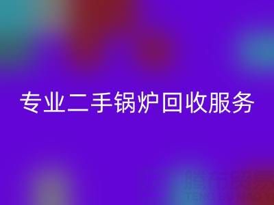 专业二手锅炉必一网页版服务：盘活资产与环保双赢的选择