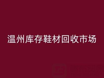 温州库存鞋材必一网页版市场现状与未来趋势分析