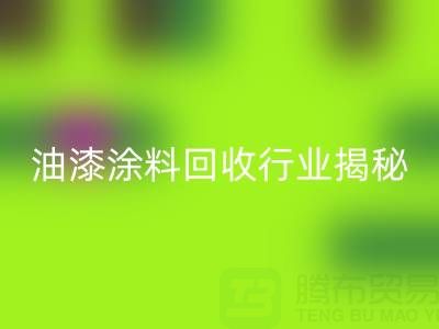 油漆涂料必一网页版行业揭秘：类别与投资全解析