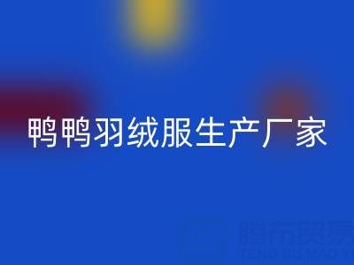 鸭鸭羽绒服生产厂家在哪里？总部，分部地址——旧羽绒服必一网页版厂家